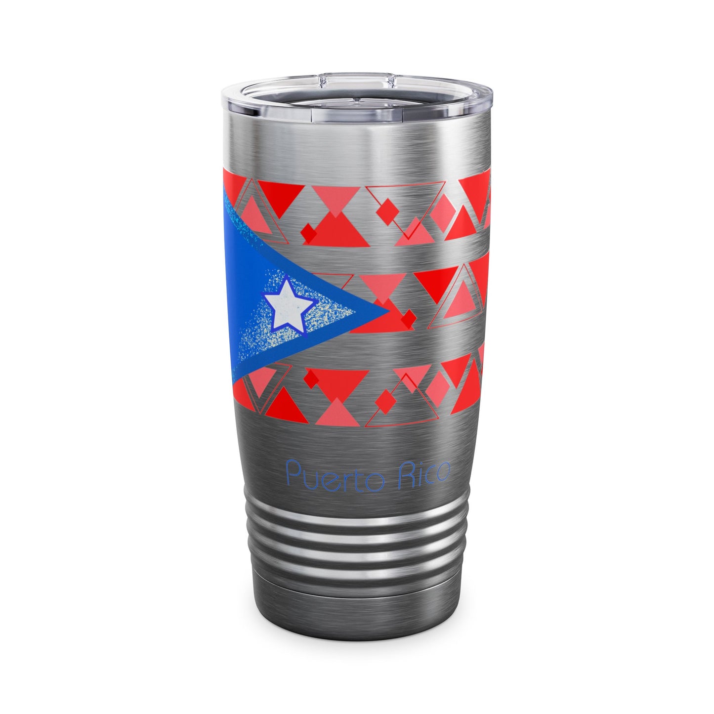 Modern Puerto Rico Ringneck Tumbler, 20oz