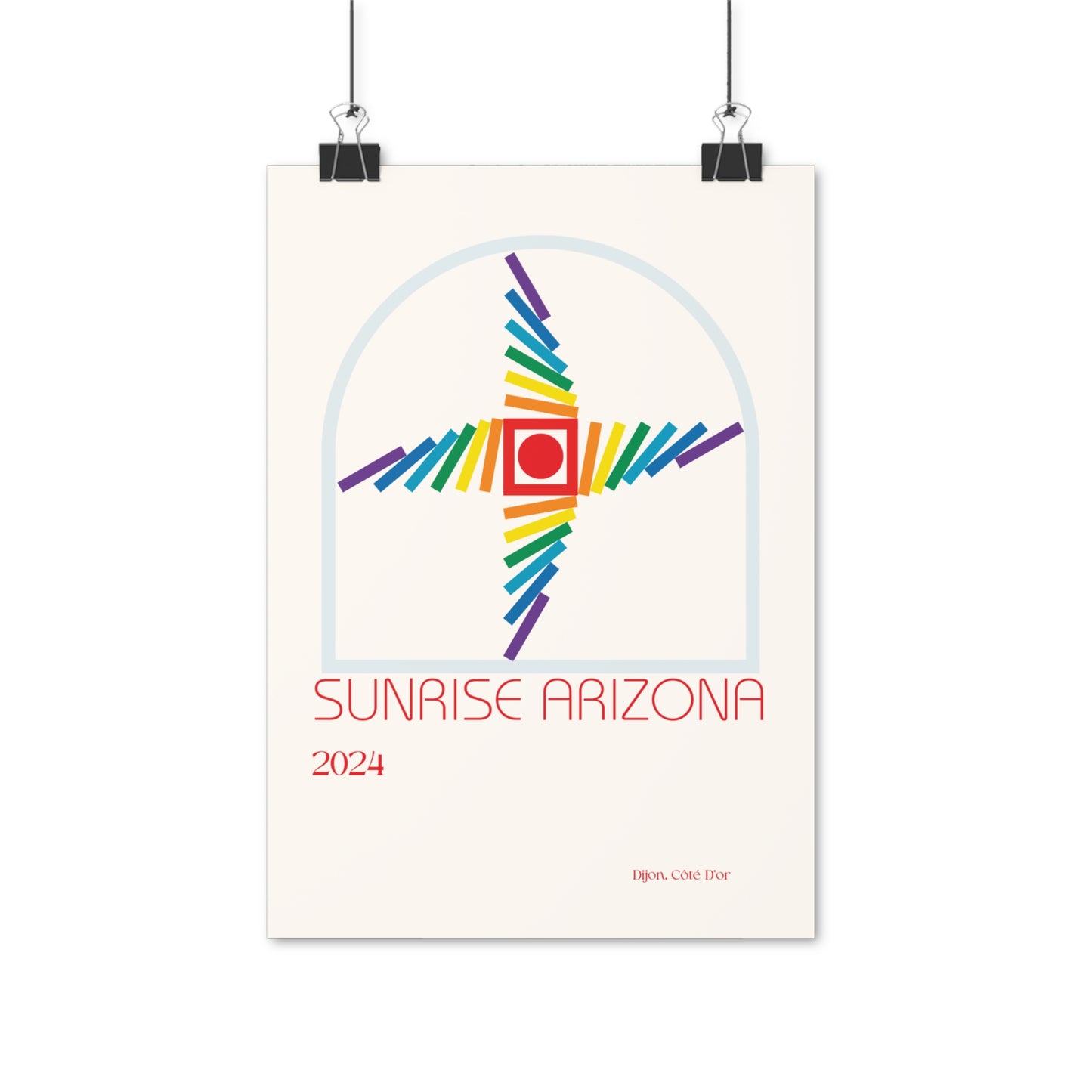 Sunrise Arizona Vertical Posters EU