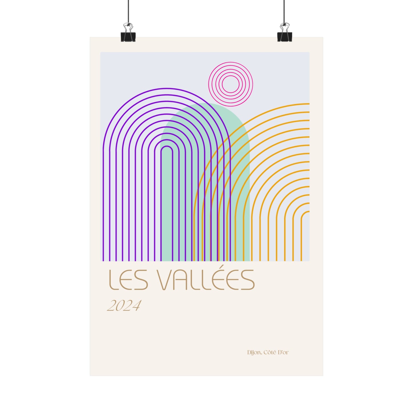 Les Vallees Vertical Posters