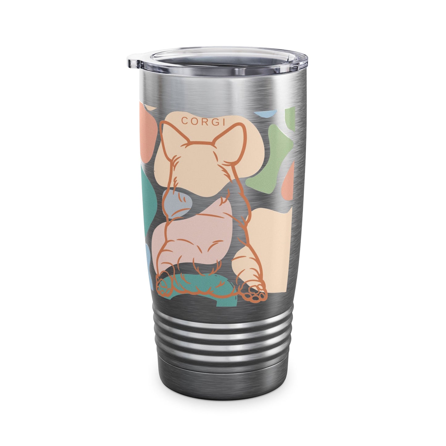 Cute Corgi Ringneck Tumbler, 20oz