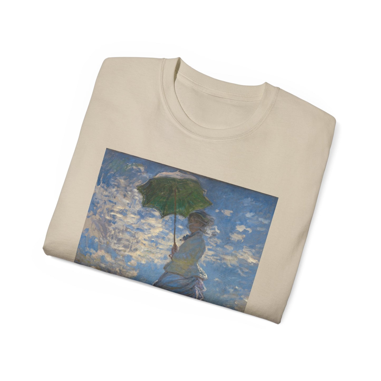 Ripped Claude Monet Madame Monet and Her Son or The Stroll 1875 Ultra Cotton Tee