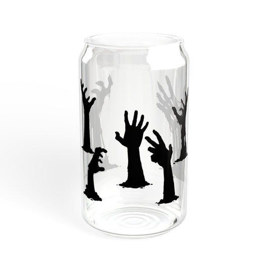 Zombie Crawl Sipper Glass, 16oz