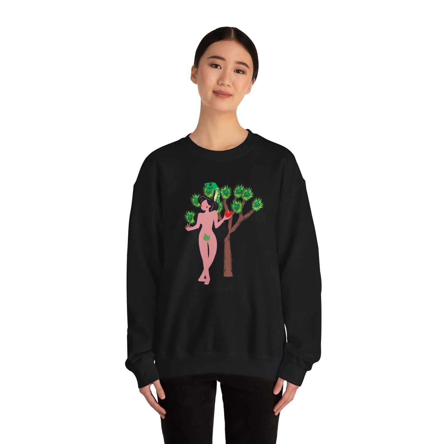 Eve She Ate Unisex Heavy Blend™ Crewneck Sweatshirt