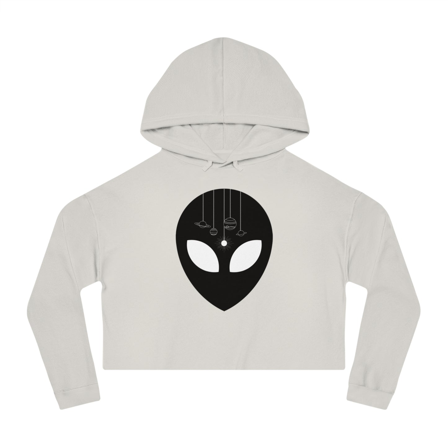 Alien Universe Crop Hoodie