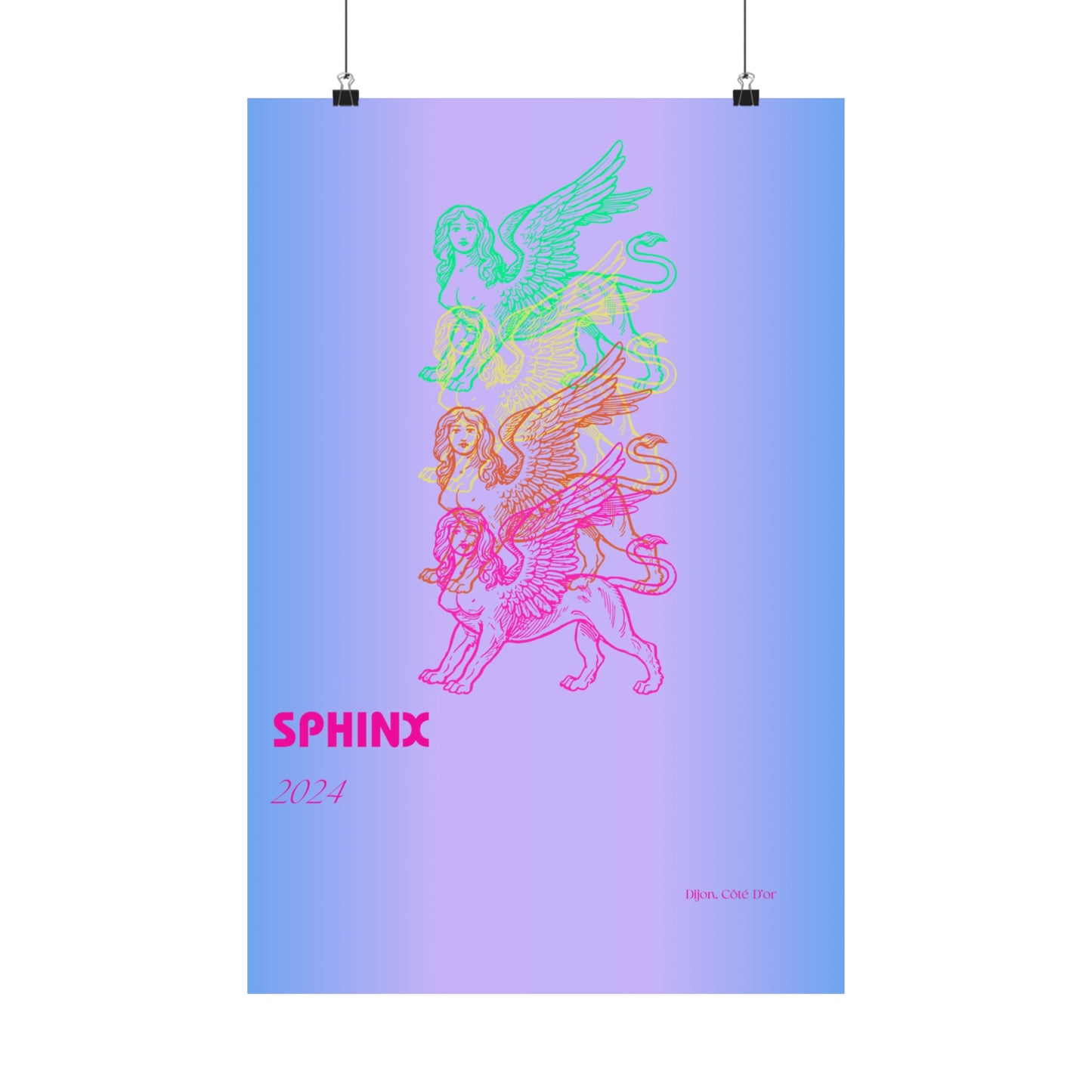 Sphinx Vertical Posters