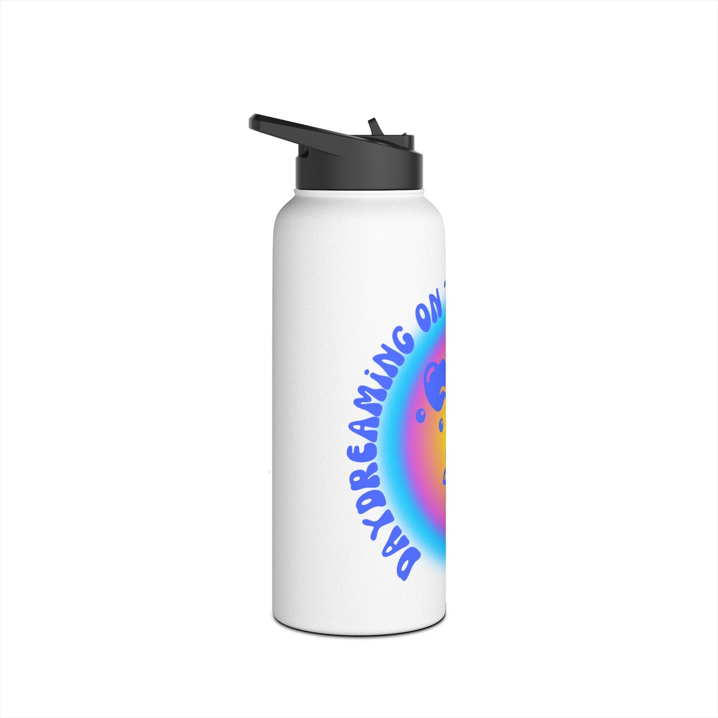 Daydreaming on the Company Dime Stainless Steel Water Bottle, Standard Lid