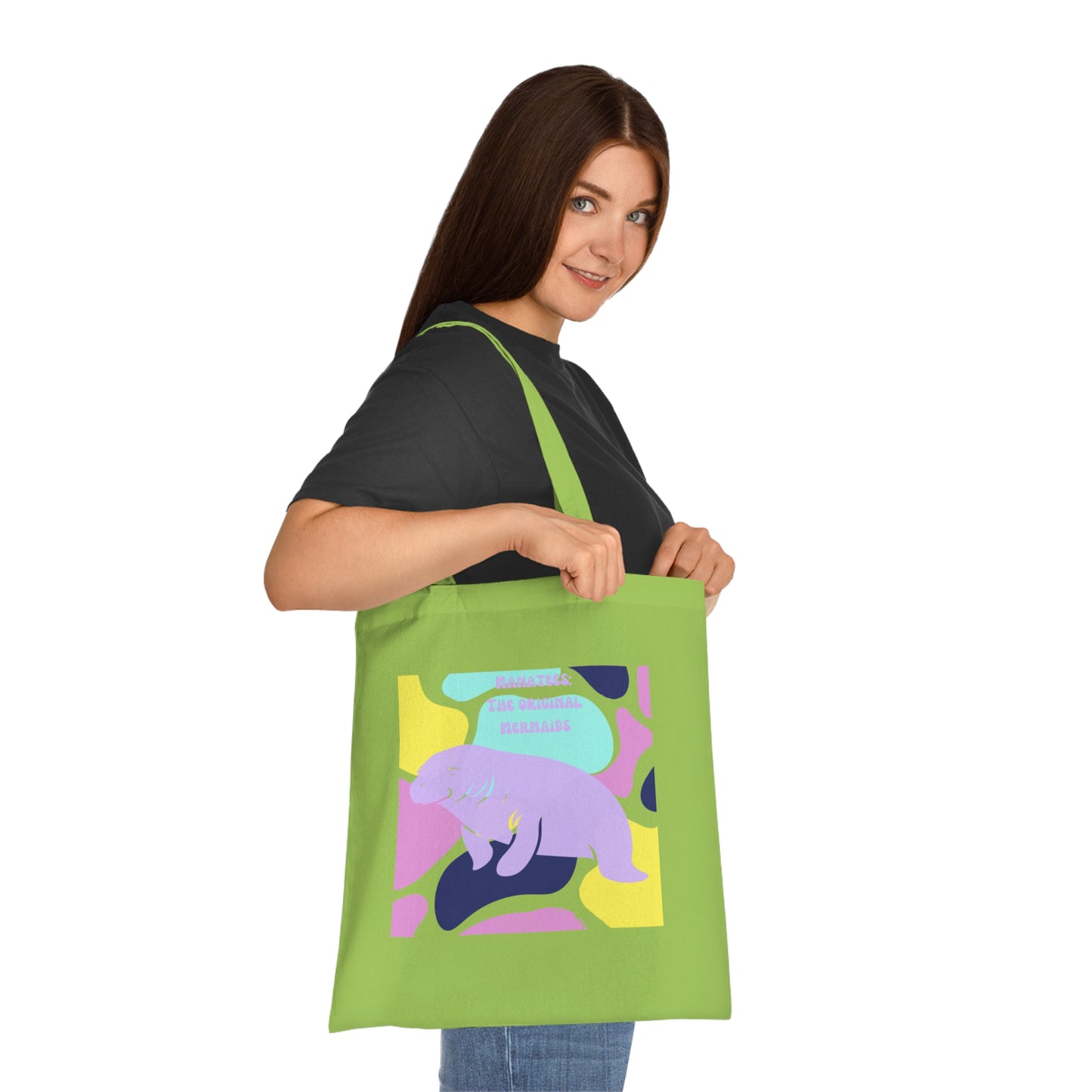 The Original Mermaid Manatee Tote Bag EU