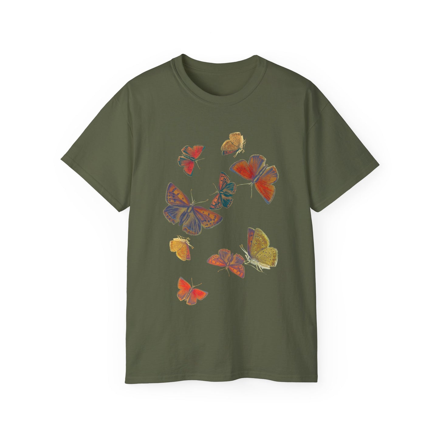 Butterfly Illustration Ultra Cotton Tee EU