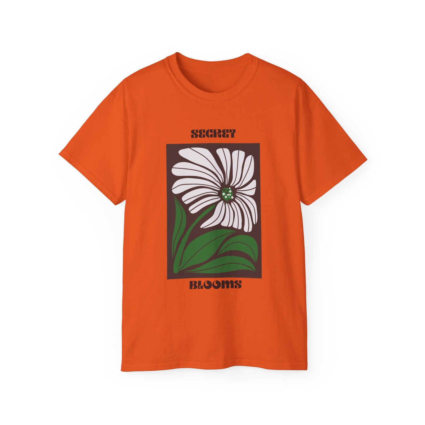 Camiseta de algodón ultra fino Secret Blooms de la UE