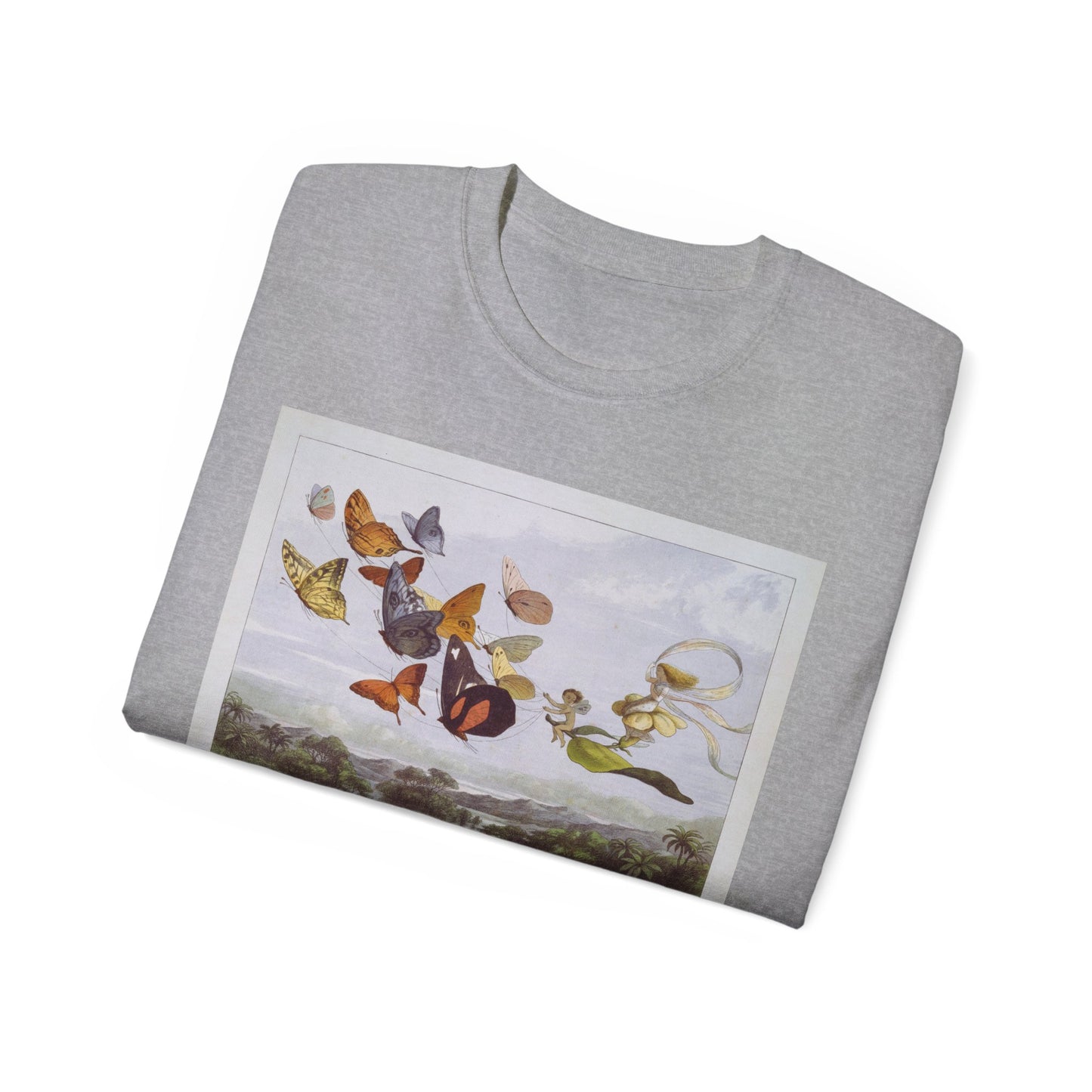 Camiseta unisex de algodón ultra fino Fairy Queen Going For A Ride