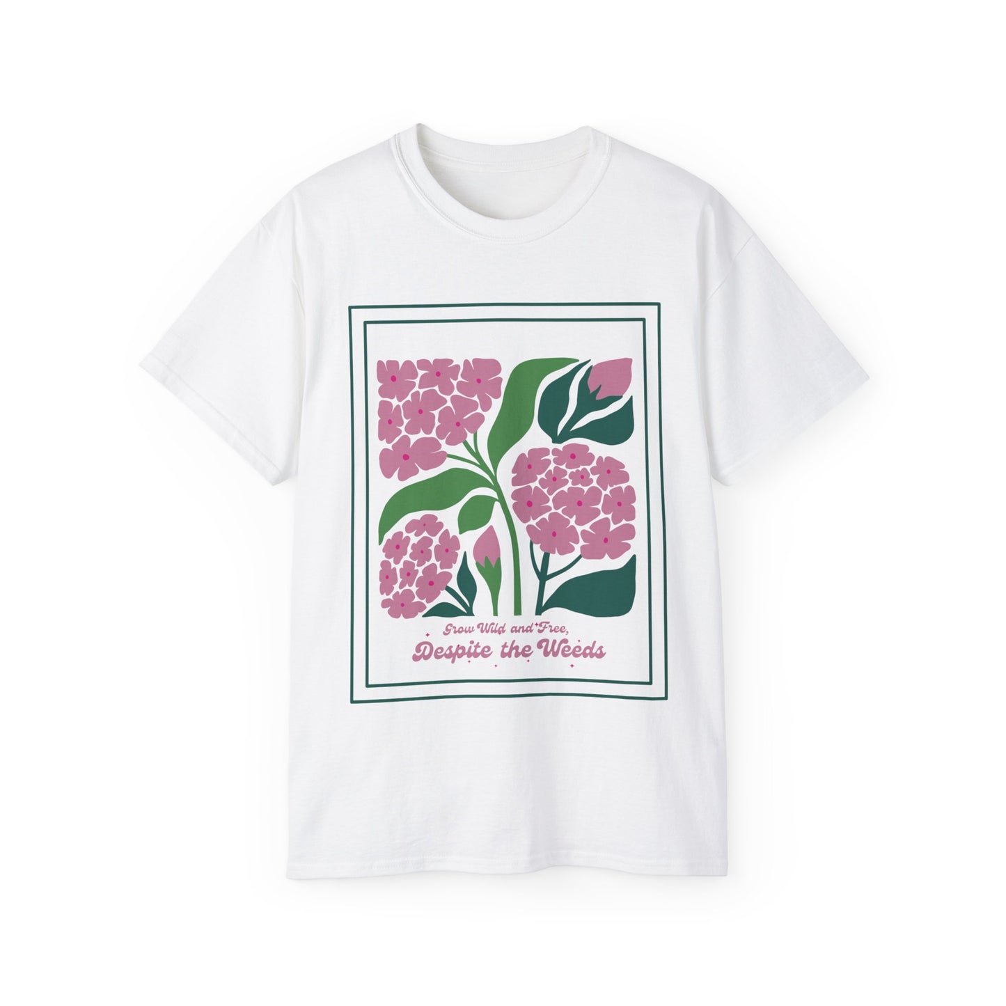 Camiseta unisex de algodón ultra fino "Apesad the Weeds"