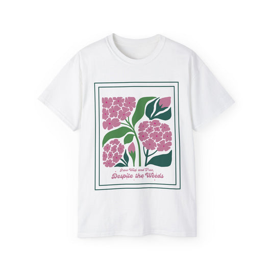 Camiseta unisex de algodón ultra fino "Apesad the Weeds"