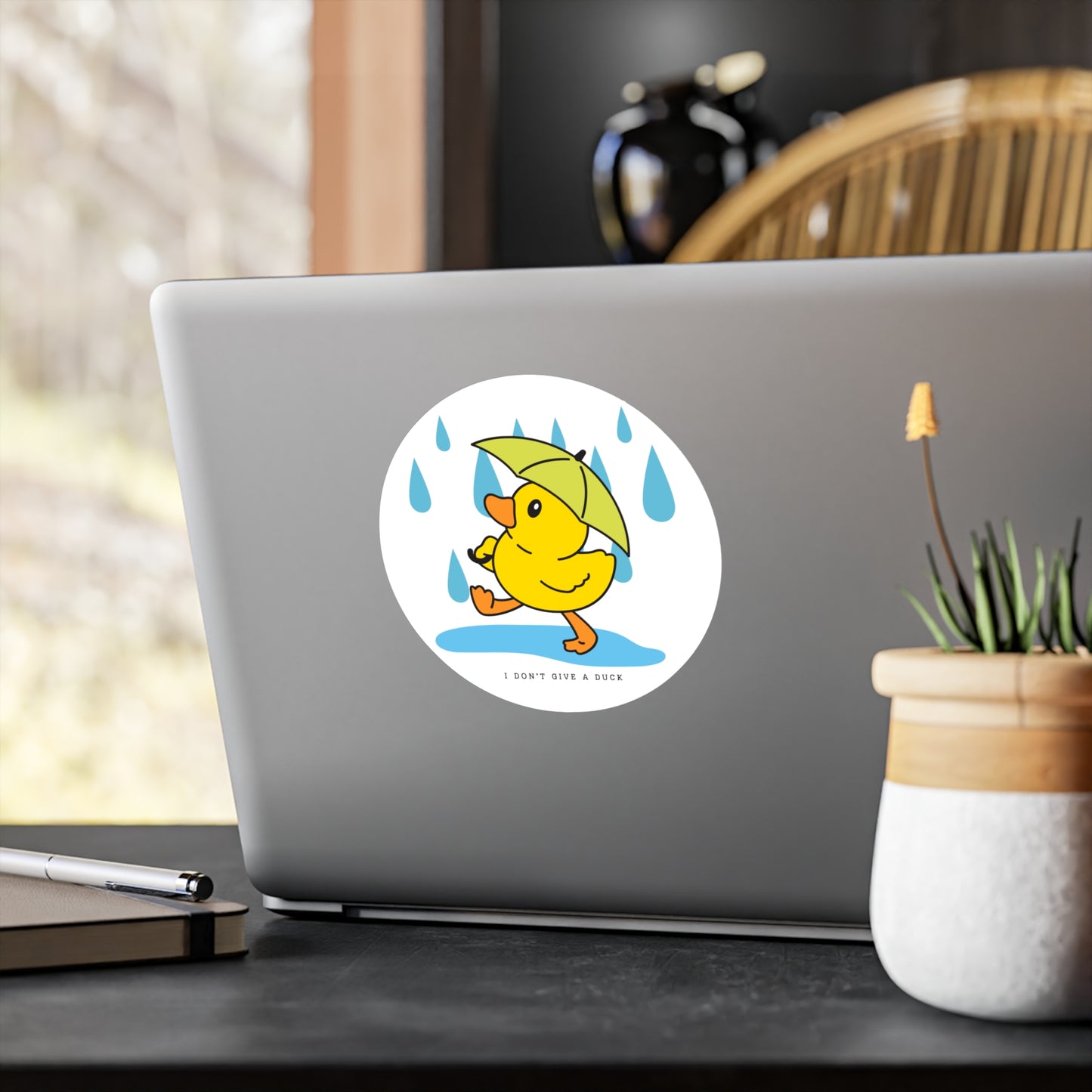 Don't give a Duck Die-cut Stickers EU