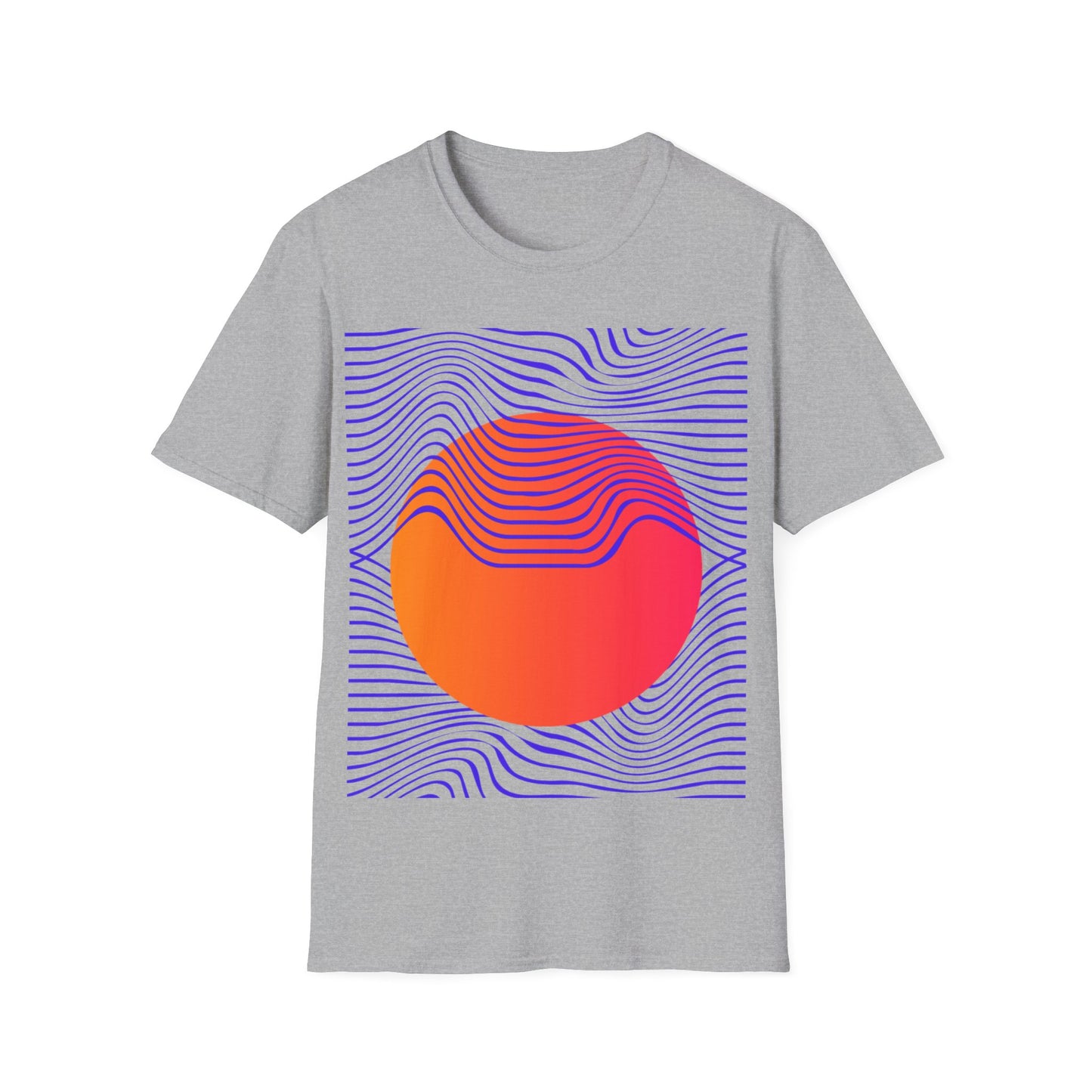 Waves Unisex Softstyle T-Shirt