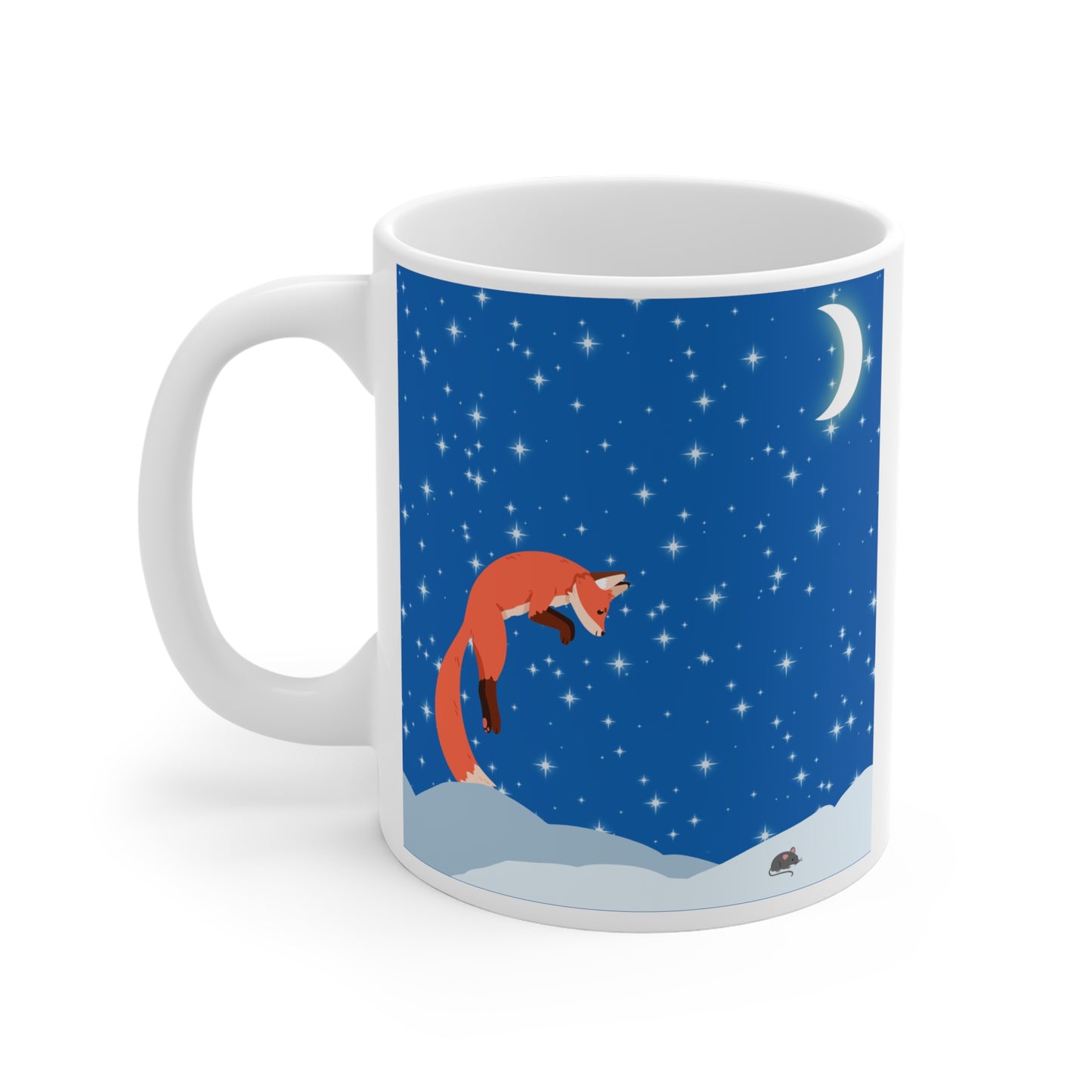 Copy of Snow Jumping Fox Mug 11oz