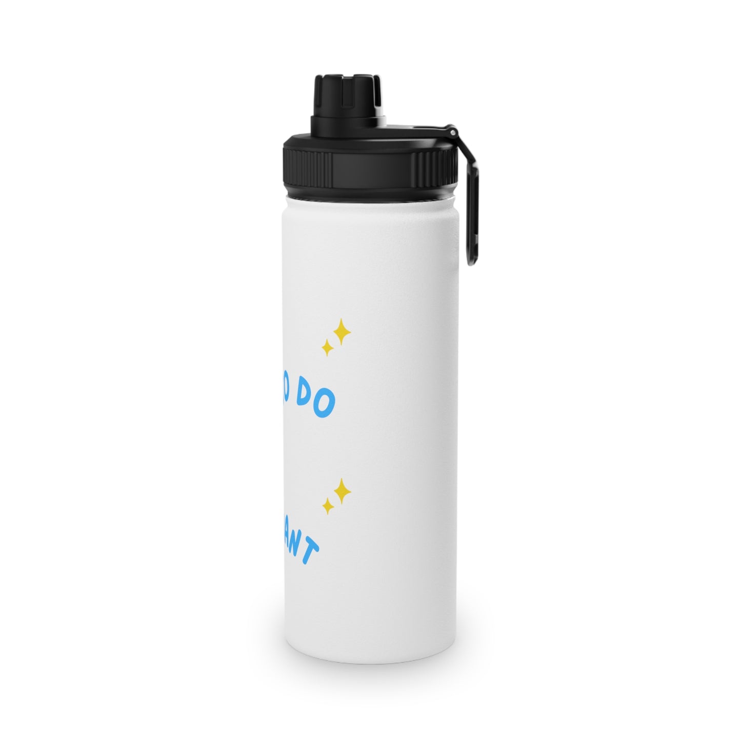 Free to Do What I Want Steel Water Bottle, Standard Lid EU