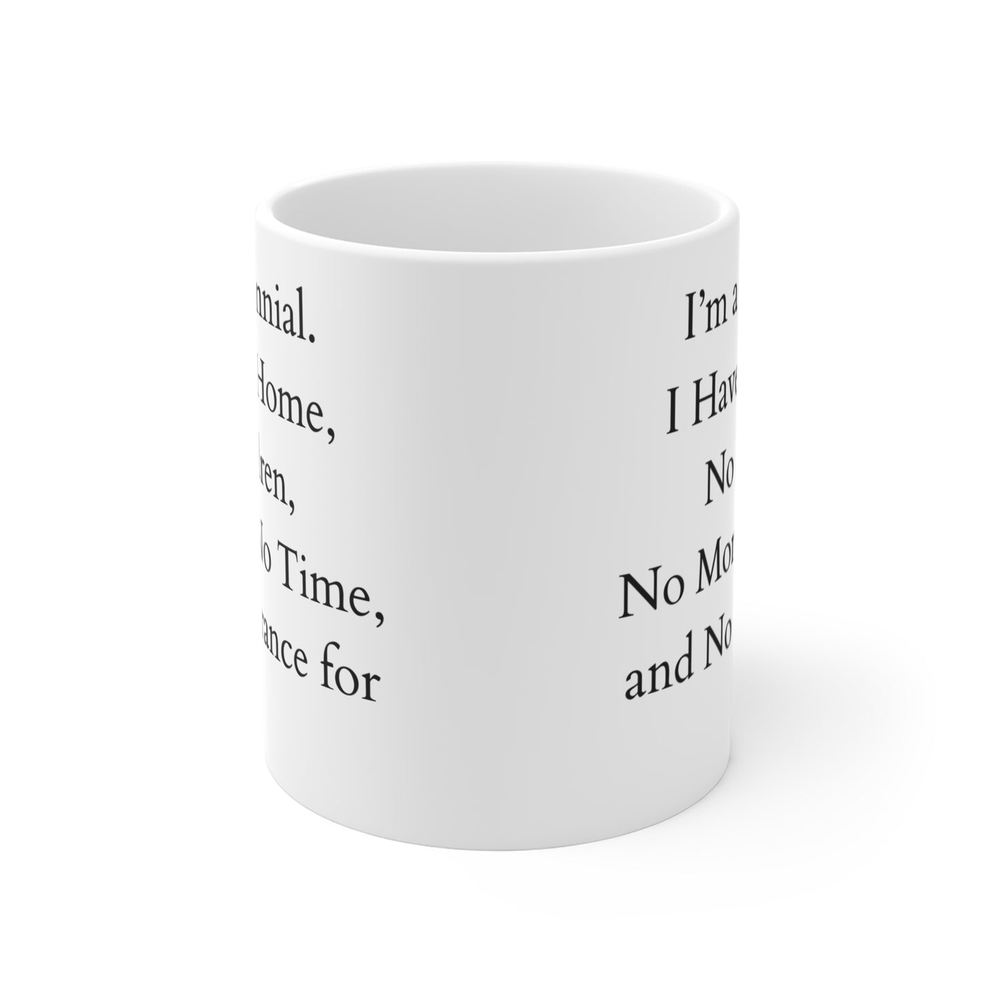 Taza Millennial BS de 11 oz