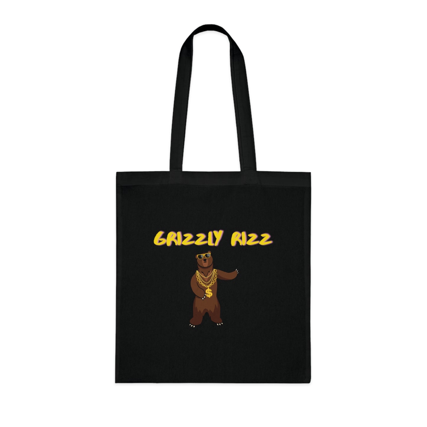 Grizzly Rizz Bear Tote Bag EU