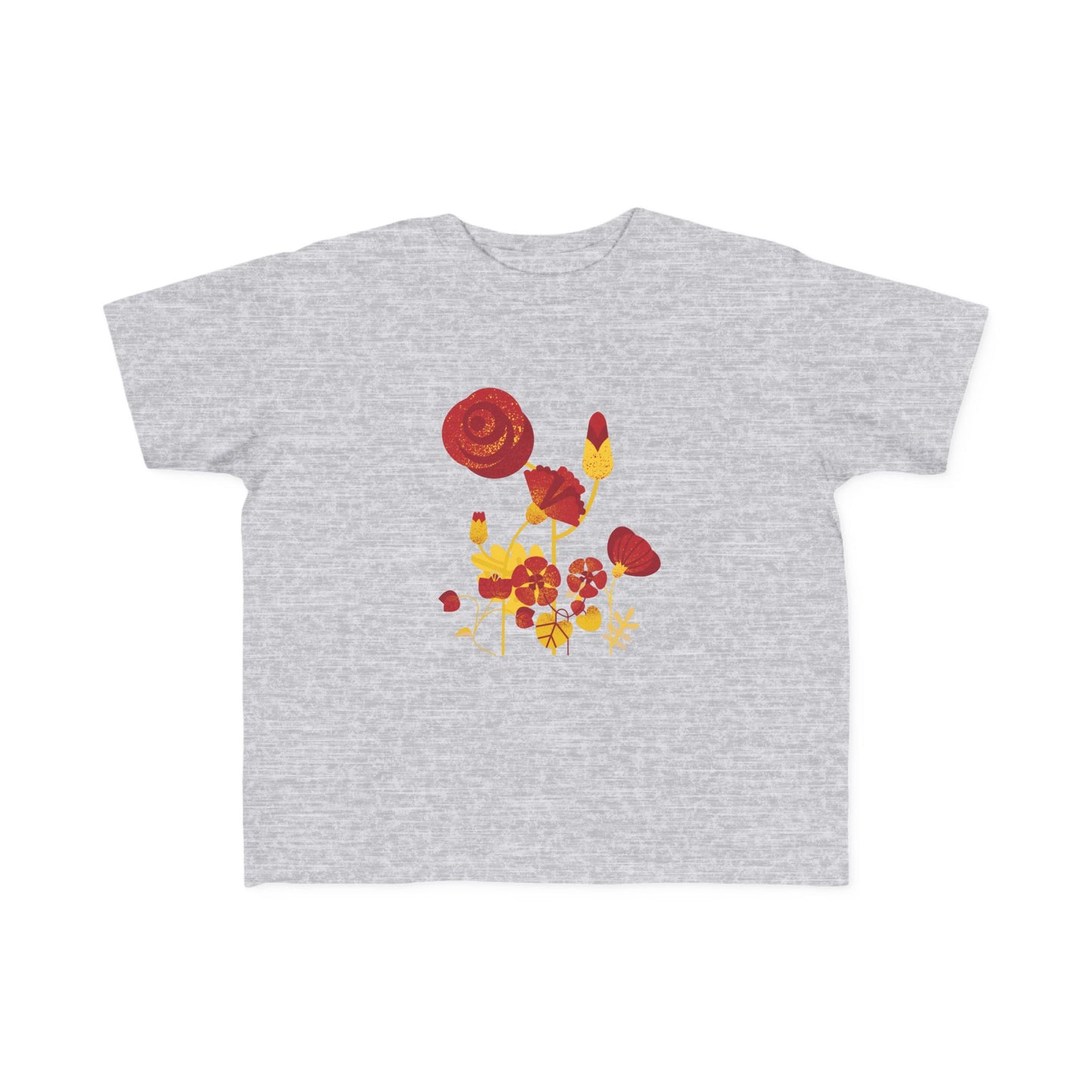 Retro Flowers Toddler T-shirt EU