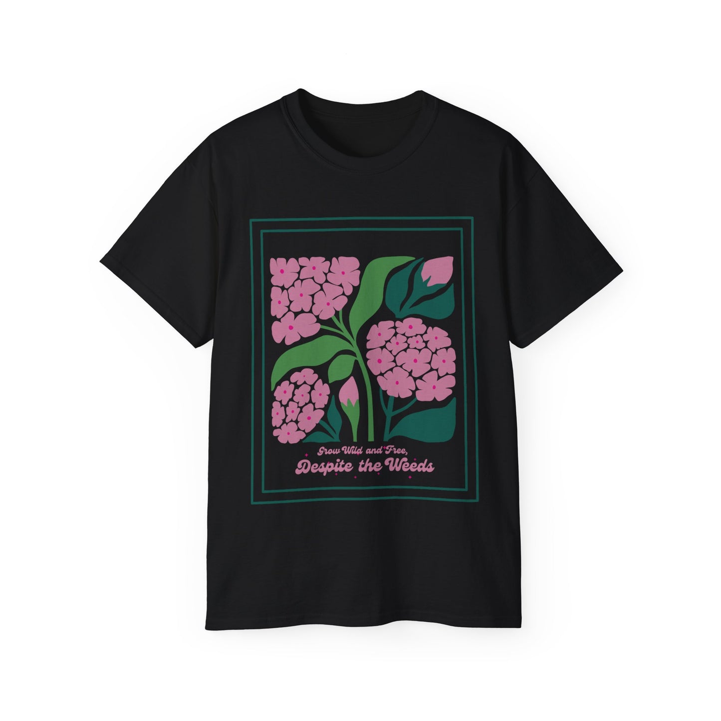 Camiseta unisex de algodón ultra fino "Apesad the Weeds"