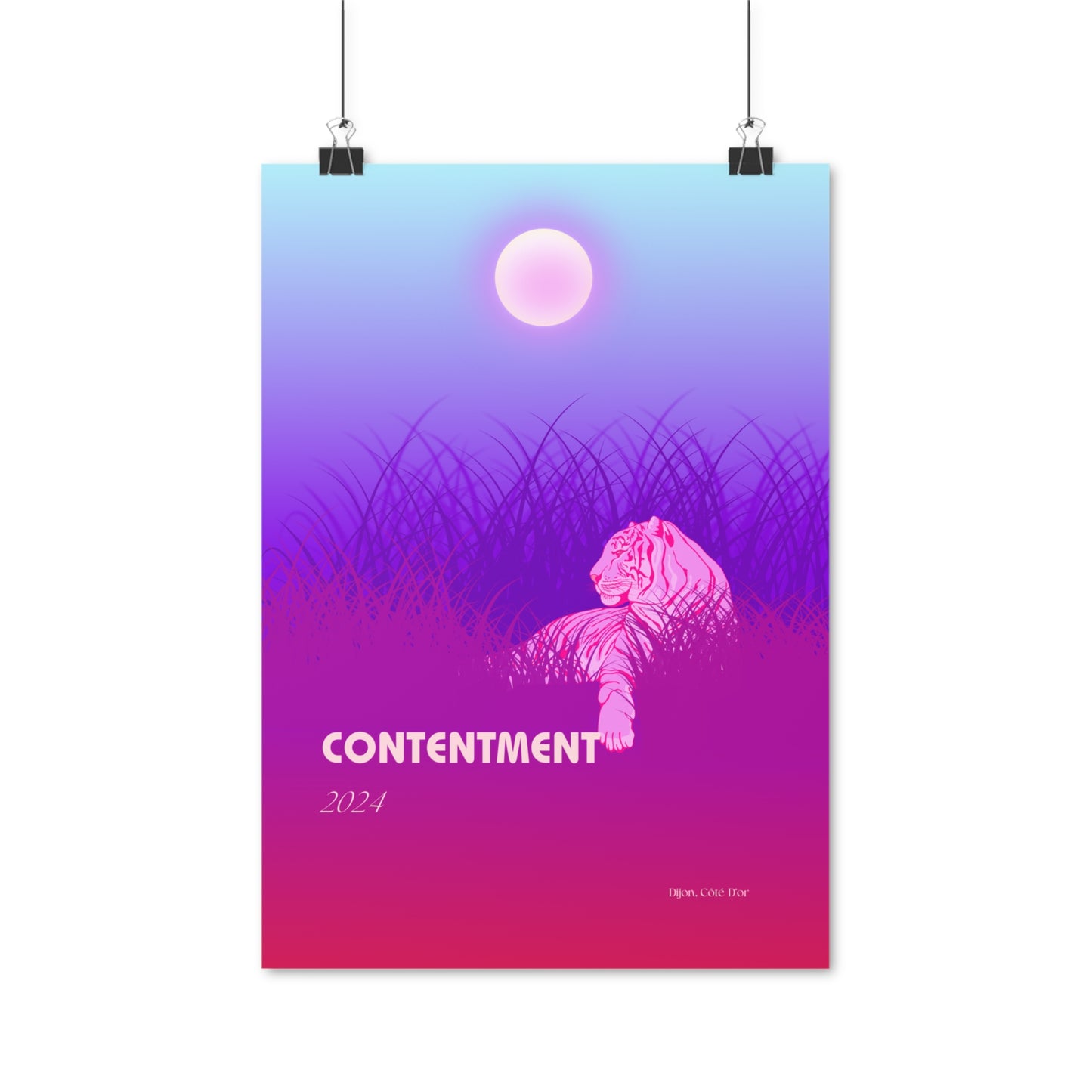 Contentment Vertical Posters EU