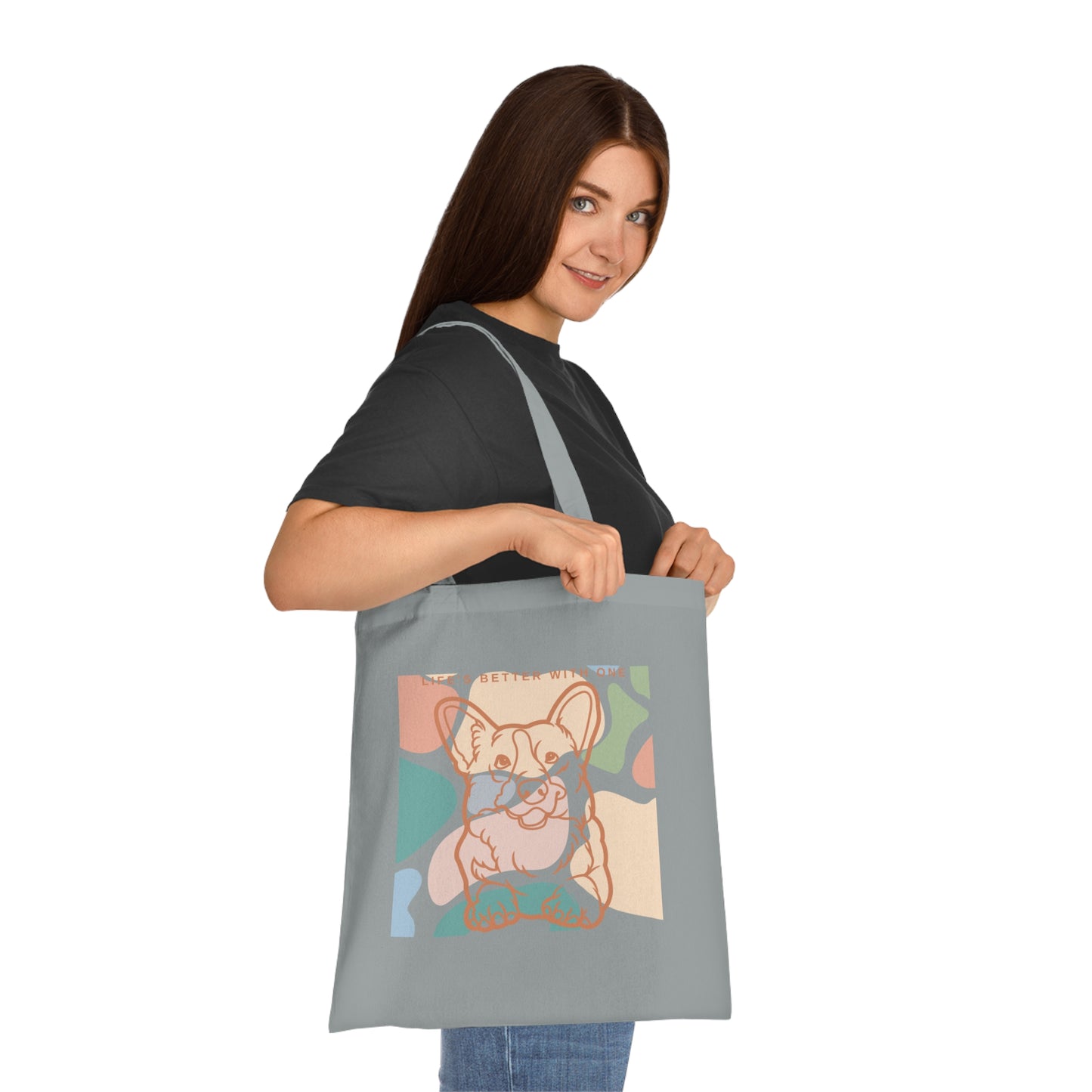 Cute Corgi Tote Bag EU