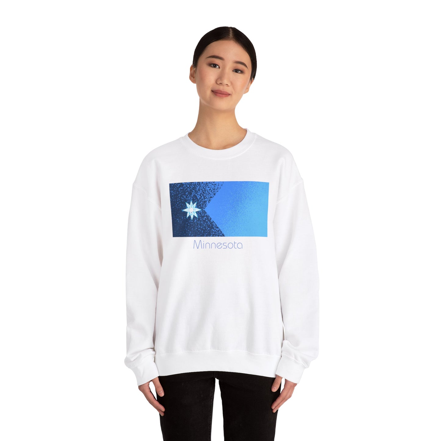 Modern Minnesota Unisex Heavy Blend™ Crewneck Sweatshirt