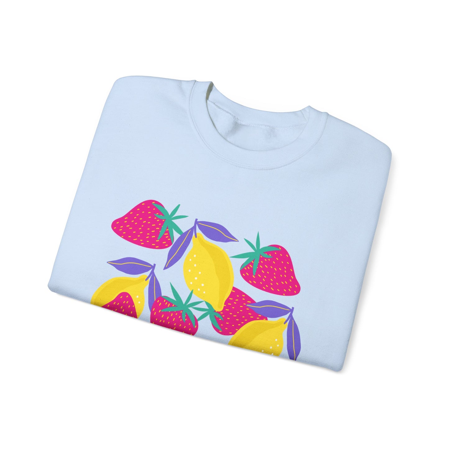 Lemons and Strawberries Unisex Heavy Blend™ Crewneck Sweatshirt