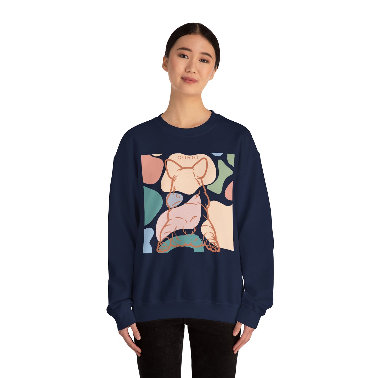 Cute Corgi Rump Unisex Heavy Blend™ Crewneck Sweatshirt