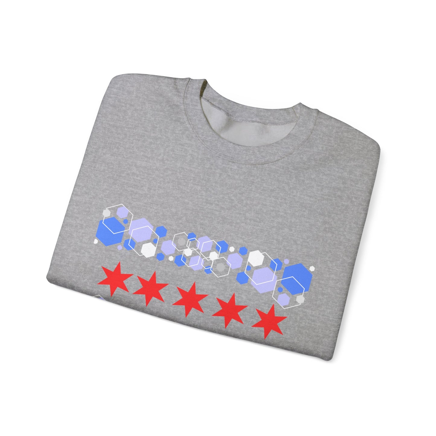 Modern Chicago Unisex Heavy Blend™ Crewneck Sweatshirt EU