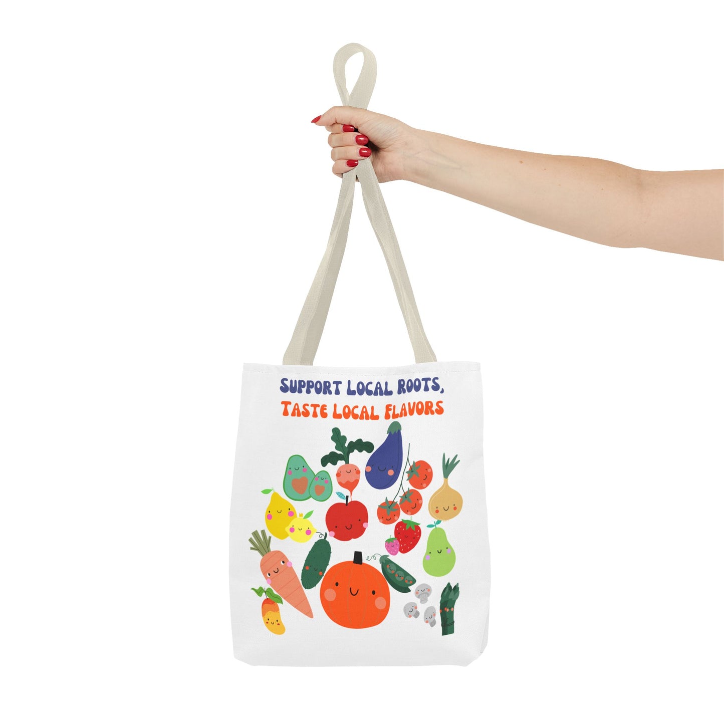 Local Roots, Local Flavors Tote Bag