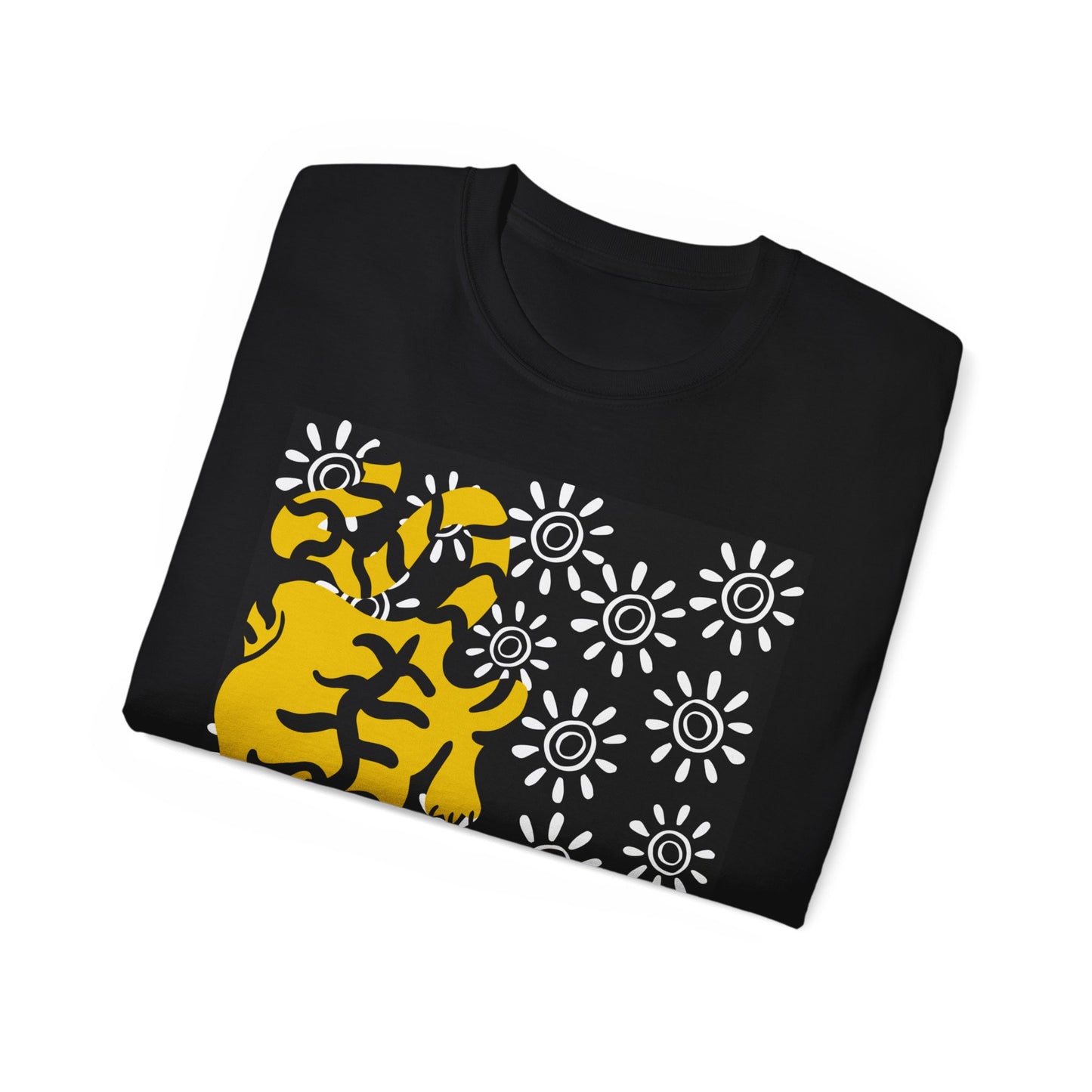 Tiger with White Suns Unisex Ultra Cotton Tee