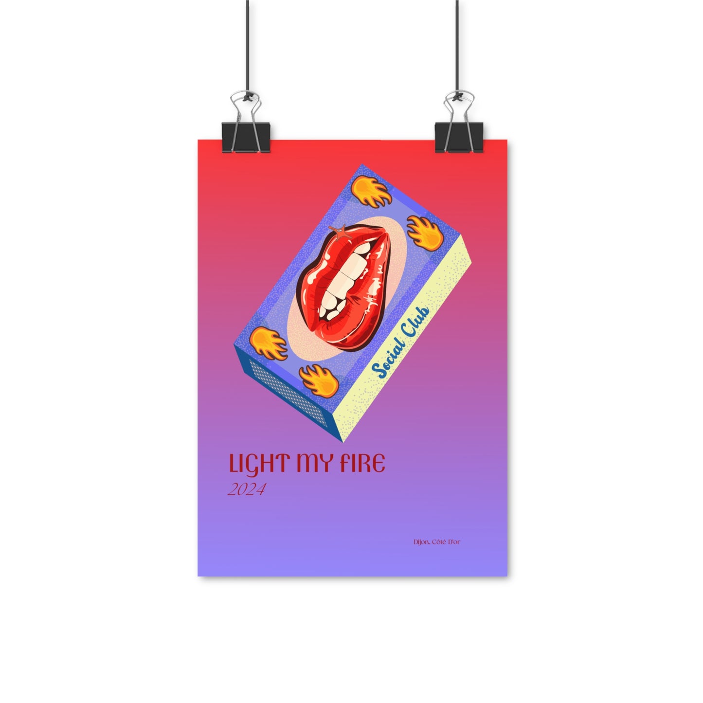 Light My Fire Vertical Posters EU