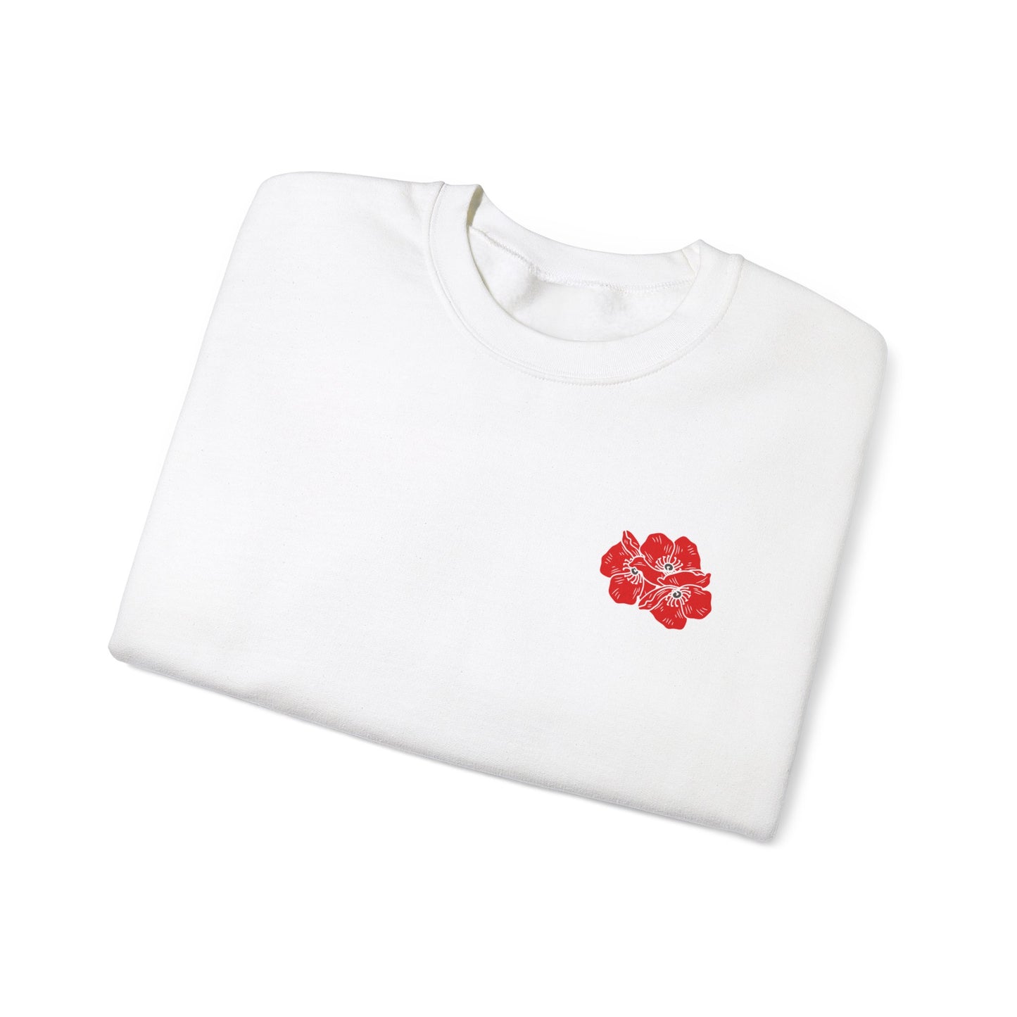 Poppies Unisex Heavy Blend™ Crewneck Sweatshirt