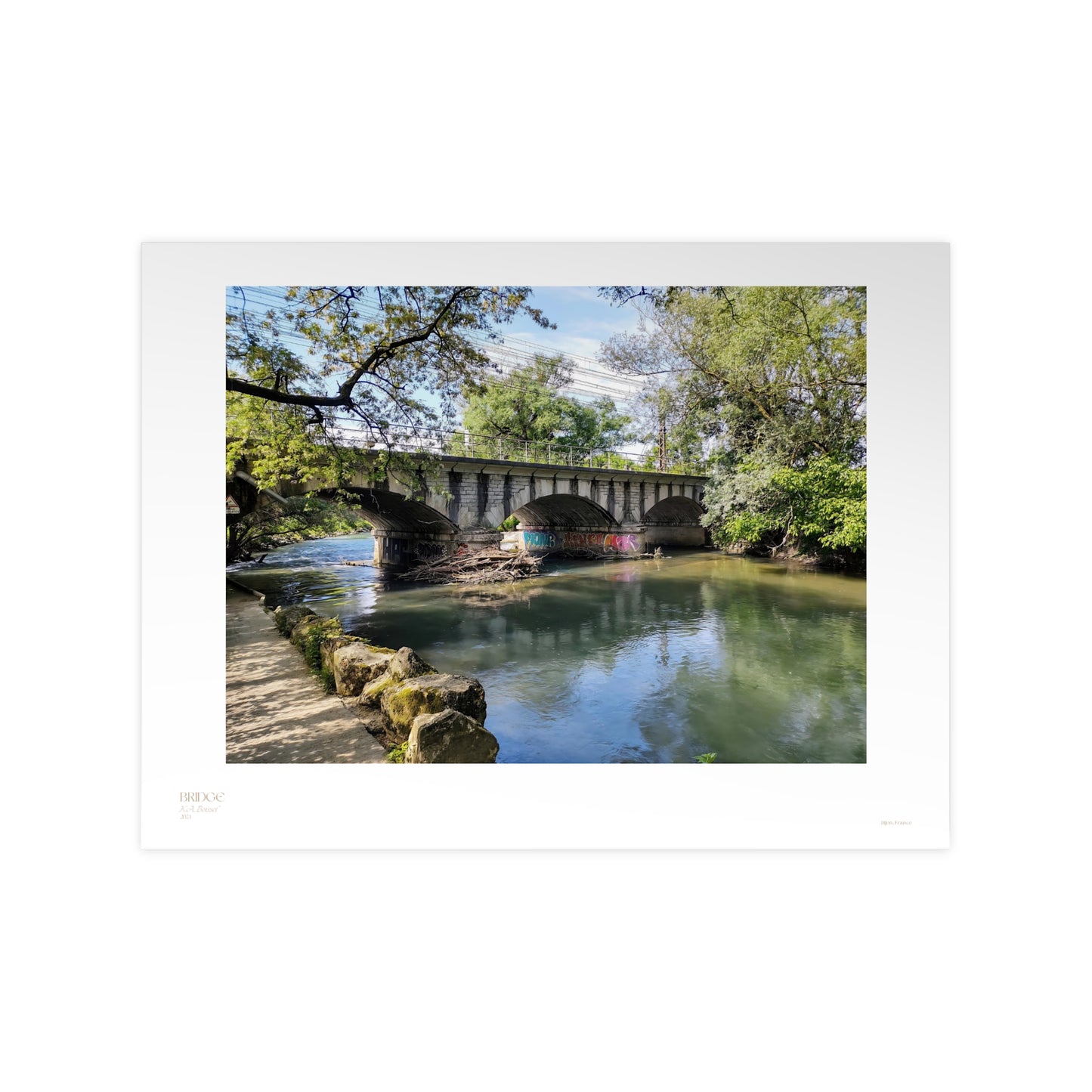 Bridge Matte Photograph Horizontal Posters EU