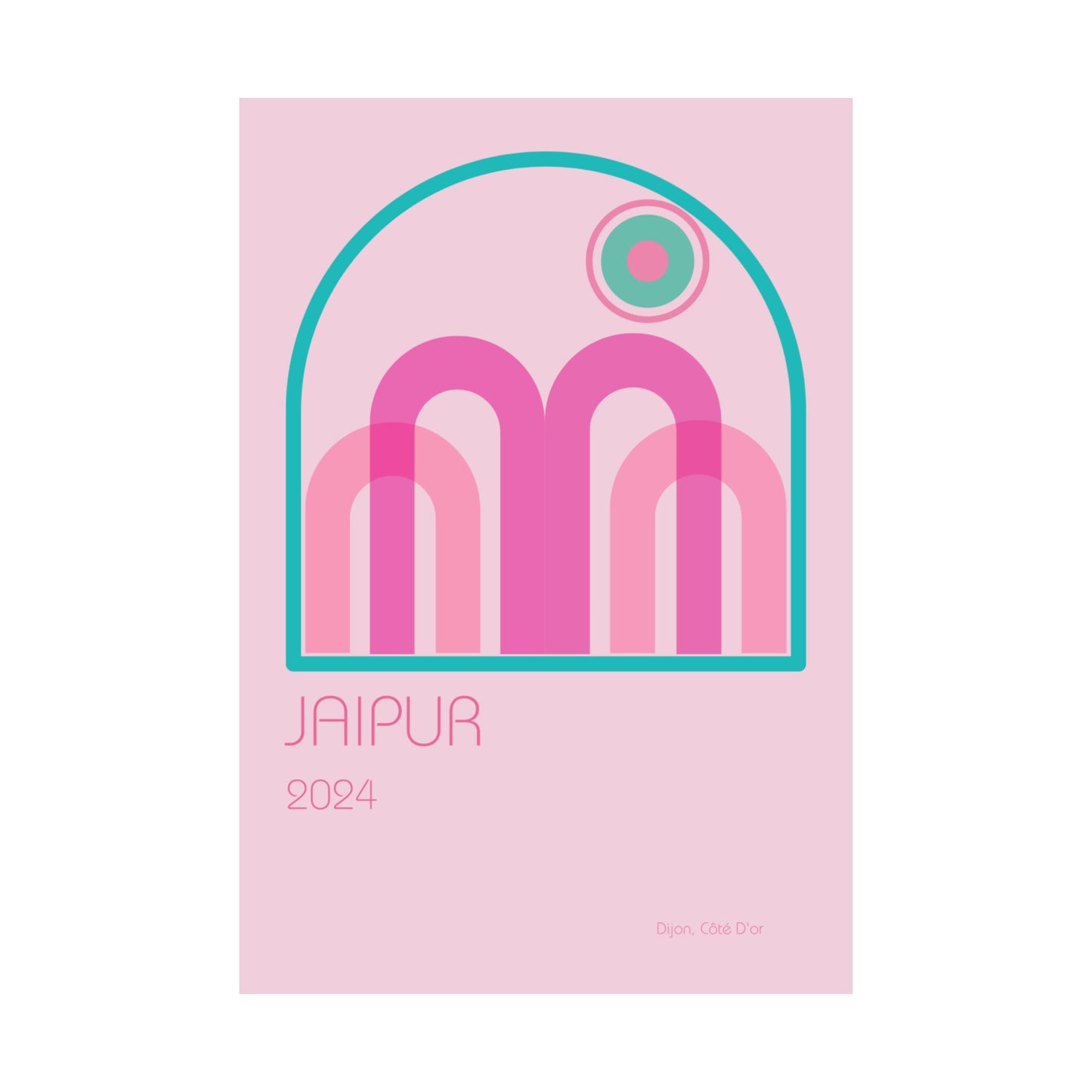 Jaipur Vertical Posters