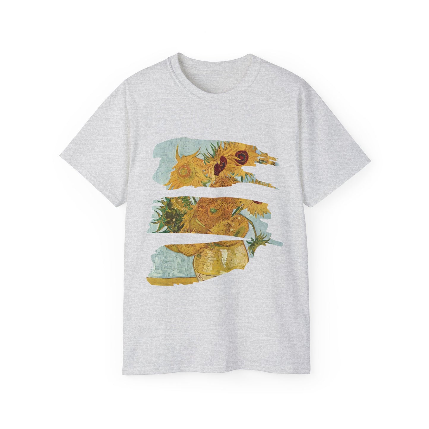 Brush Vincent Van Gogh, Sunflowers 1888-1889 Ultra Cotton Tee