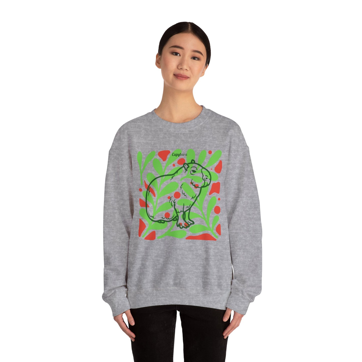 Capybara Unisex Heavy Blend™ Crewneck Sweatshirt