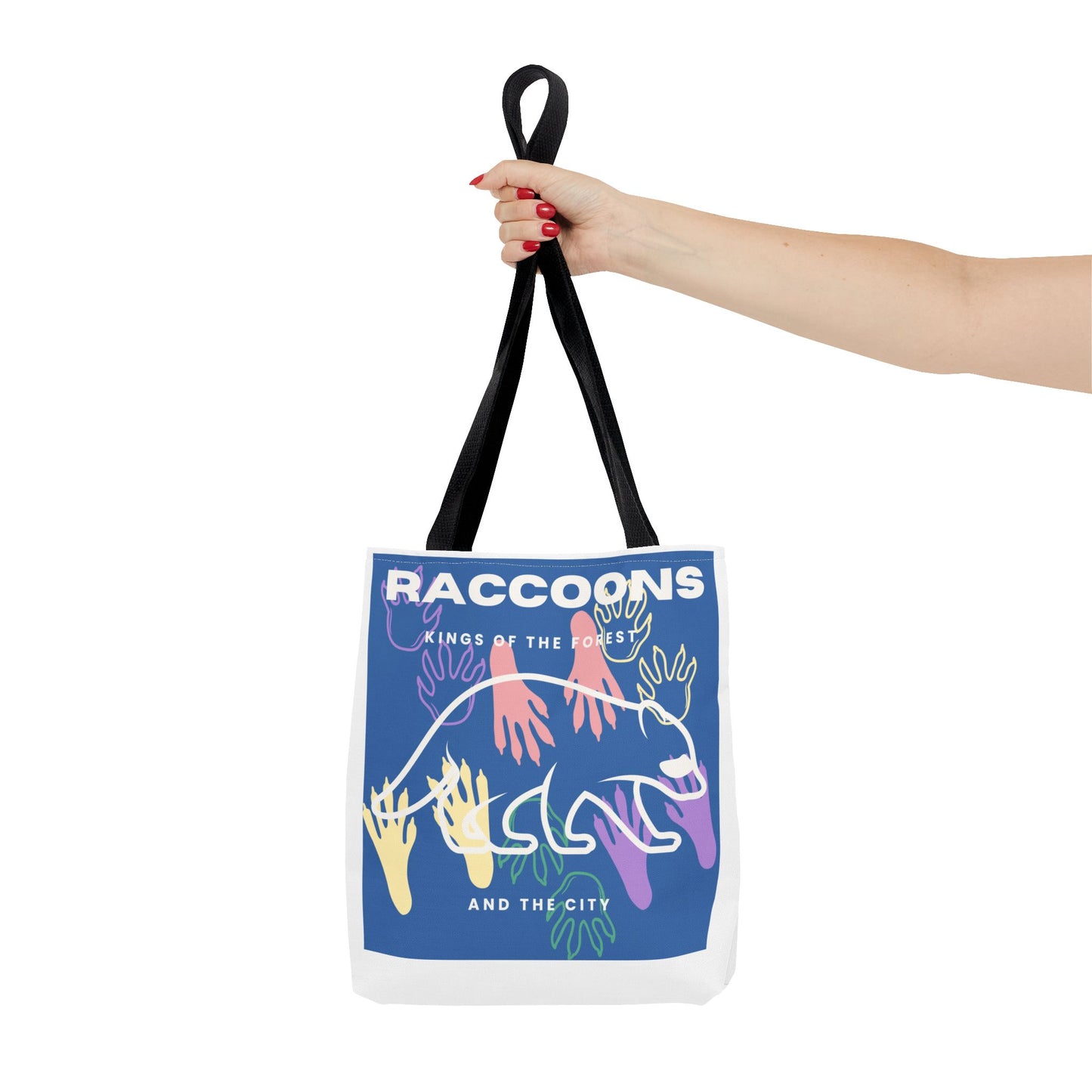 Kings of City Forest Raccoons Tote Bag