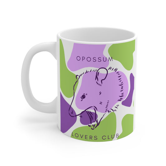 Opossum Lovers Club Mug 11oz