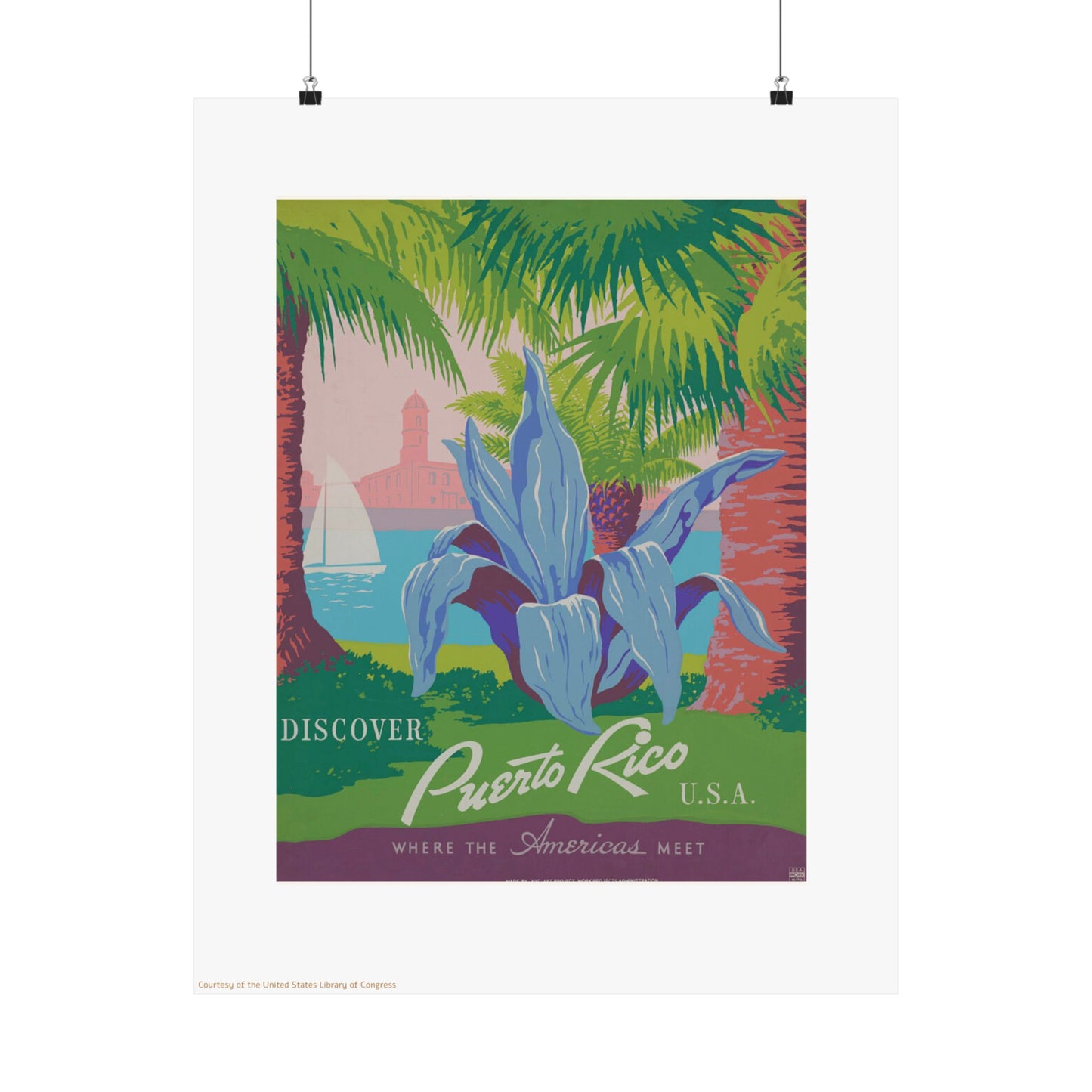 Puerto Rico Vertical Poster