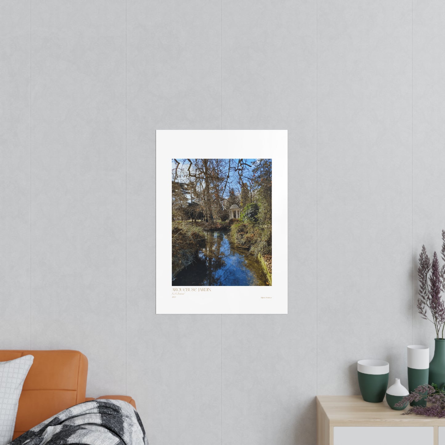 Arquebuse Jardin Photograph Vertical Posters EU