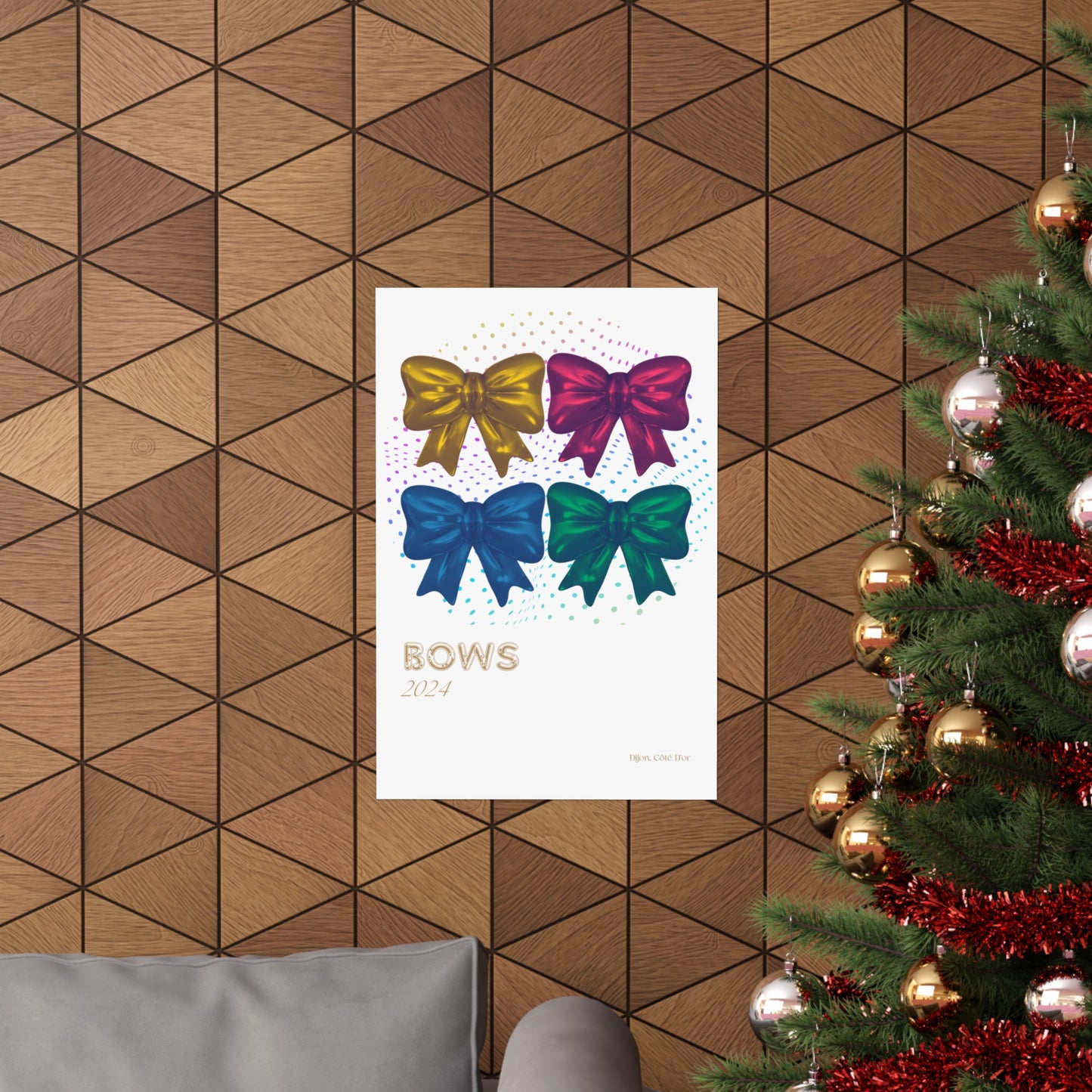 Bows Vertical Posters