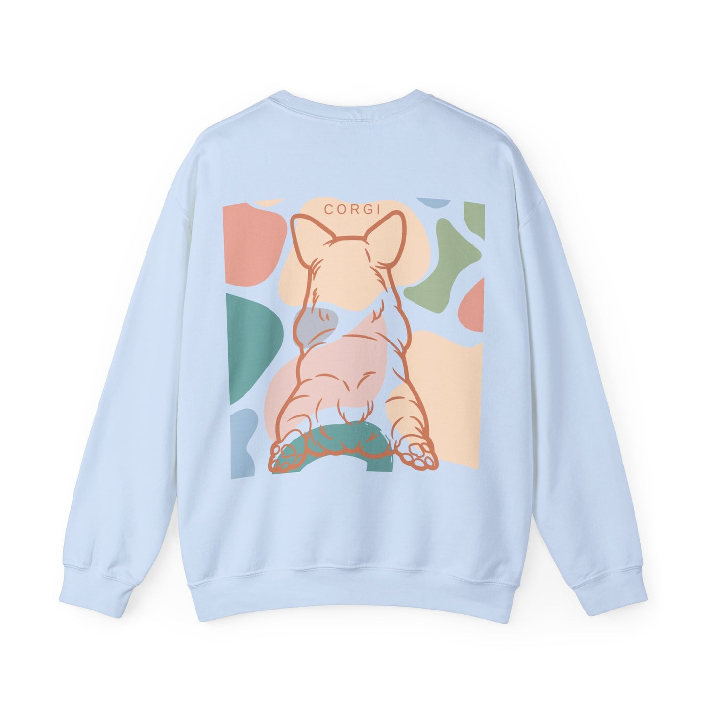 Cute Corgi Unisex Heavy Blend™ Crewneck Sweatshirt  Two Sided EU