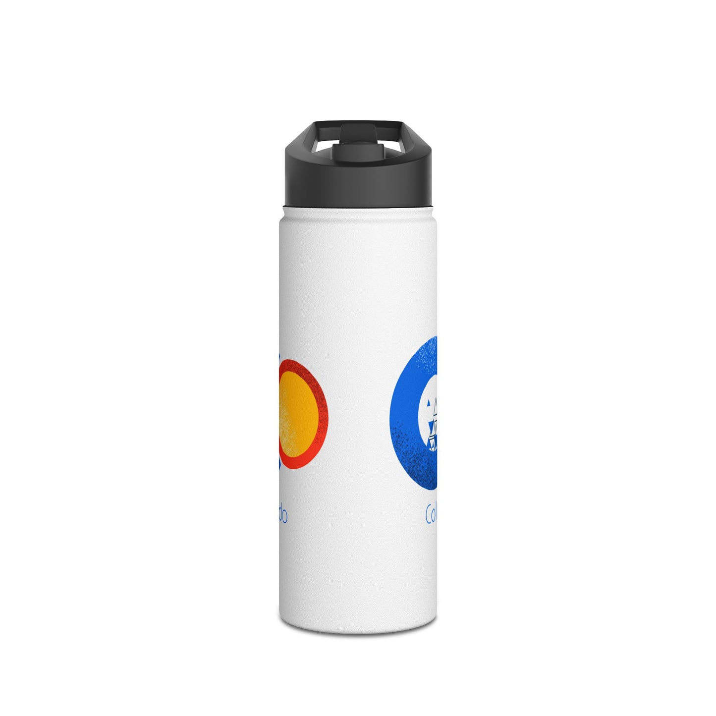 Modern Colorado Stainless Steel Water Bottle, Standard Lid