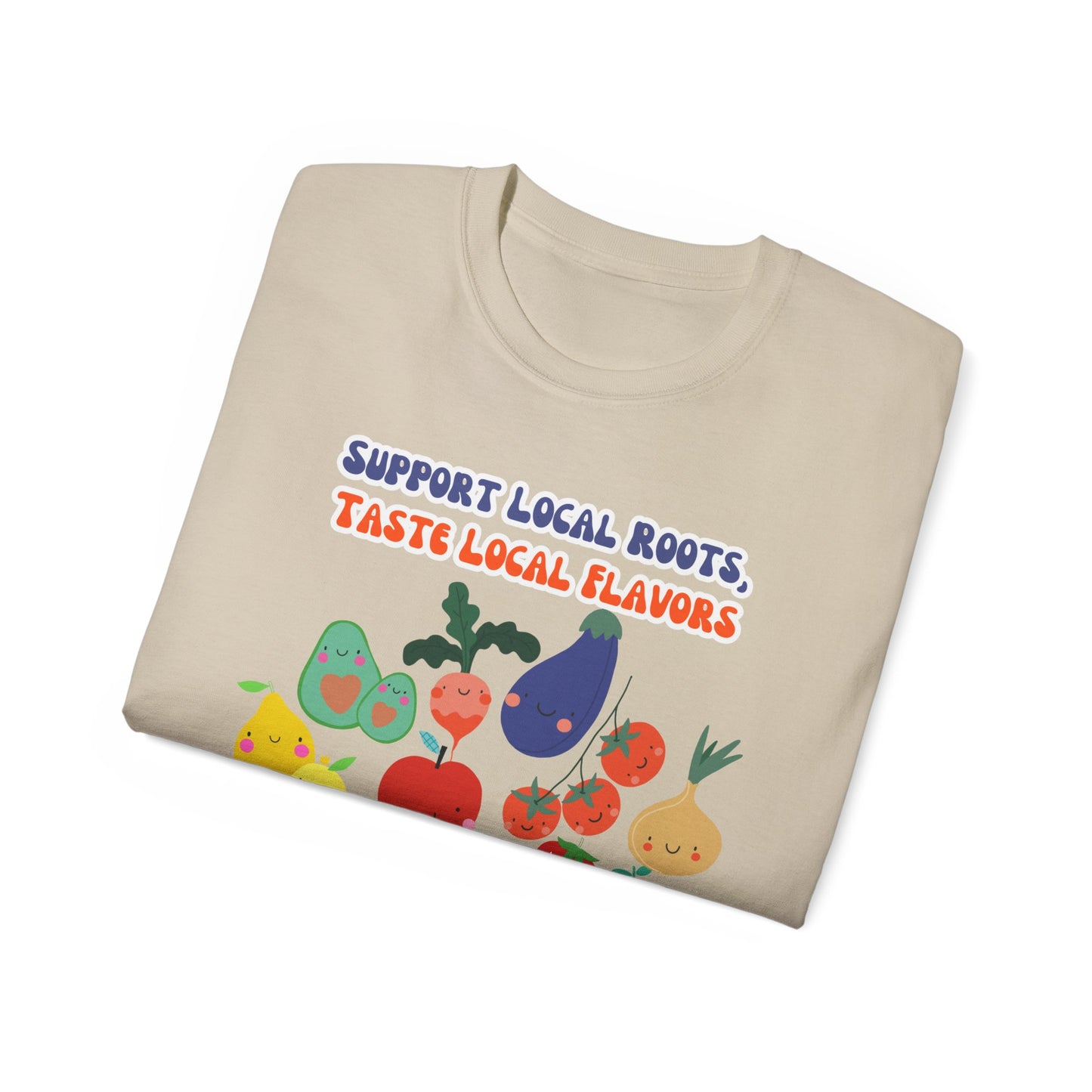 Local Roots Local Flavors Unisex Ultra Cotton Tee