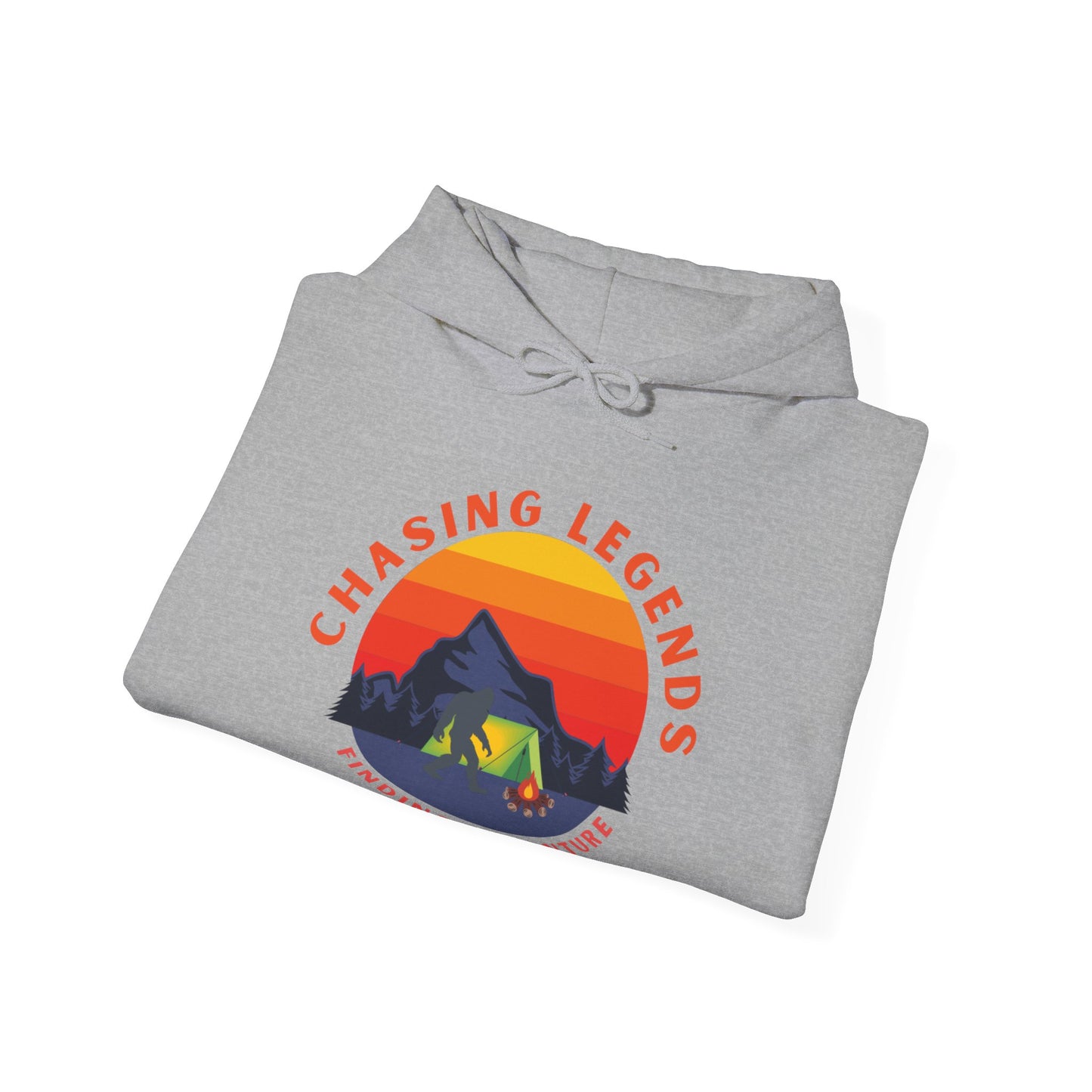 Bigfoot Adventure: Chasing Legends Unisex Heavy Blend™ Hooded Sweatshirt EU