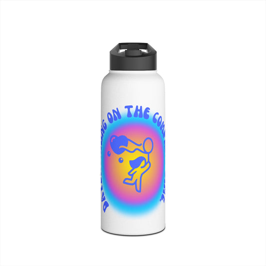 Daydreaming on the Company Dime Stainless Steel Water Bottle, Standard Lid