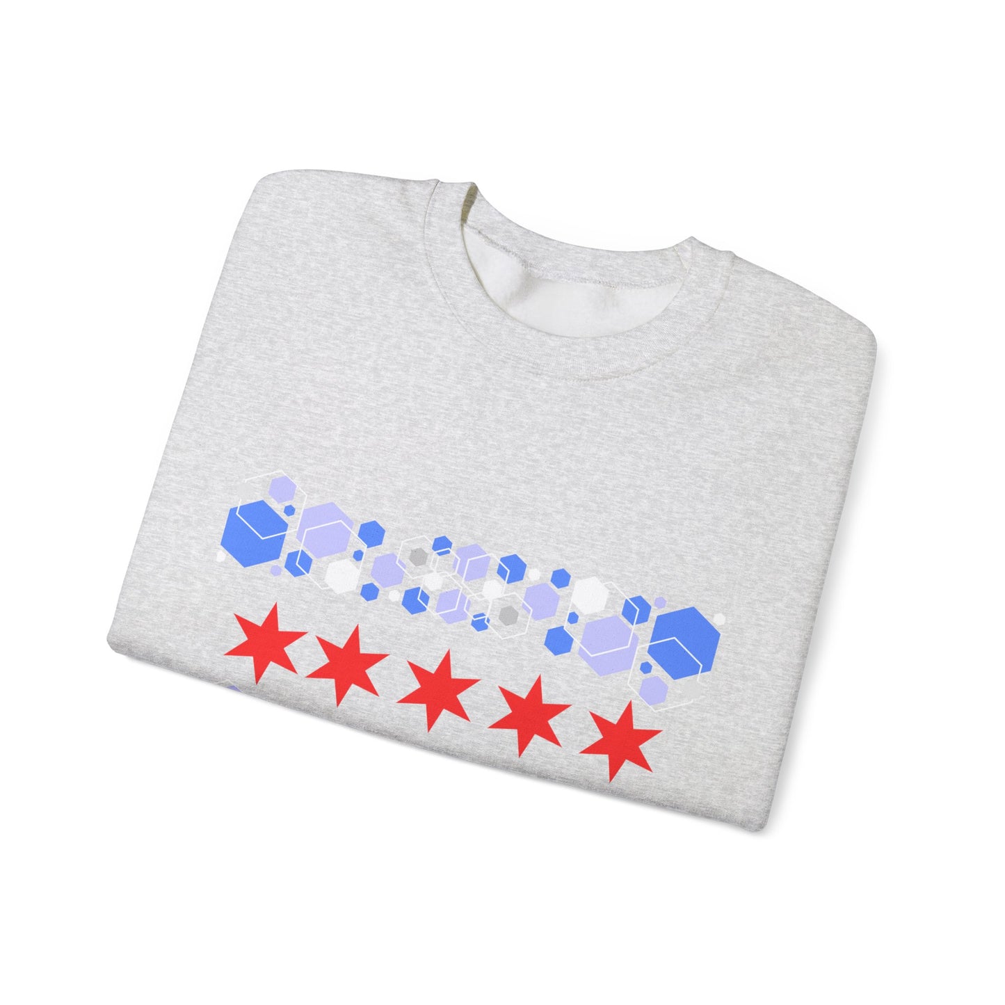 Modern Chicago Unisex Heavy Blend™ Crewneck Sweatshirt EU