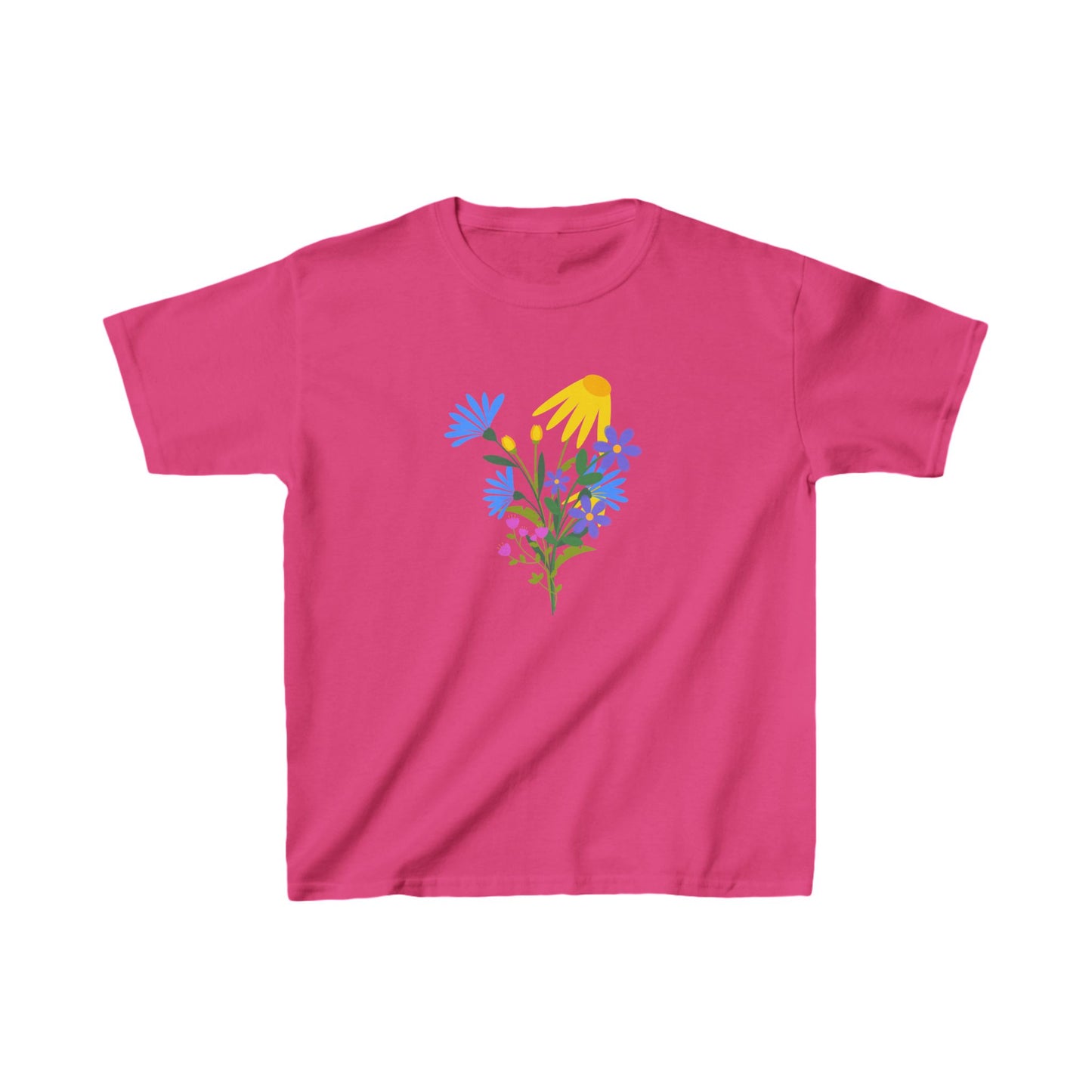 Spring Flowers Kids Heavy Cotton™ Tee